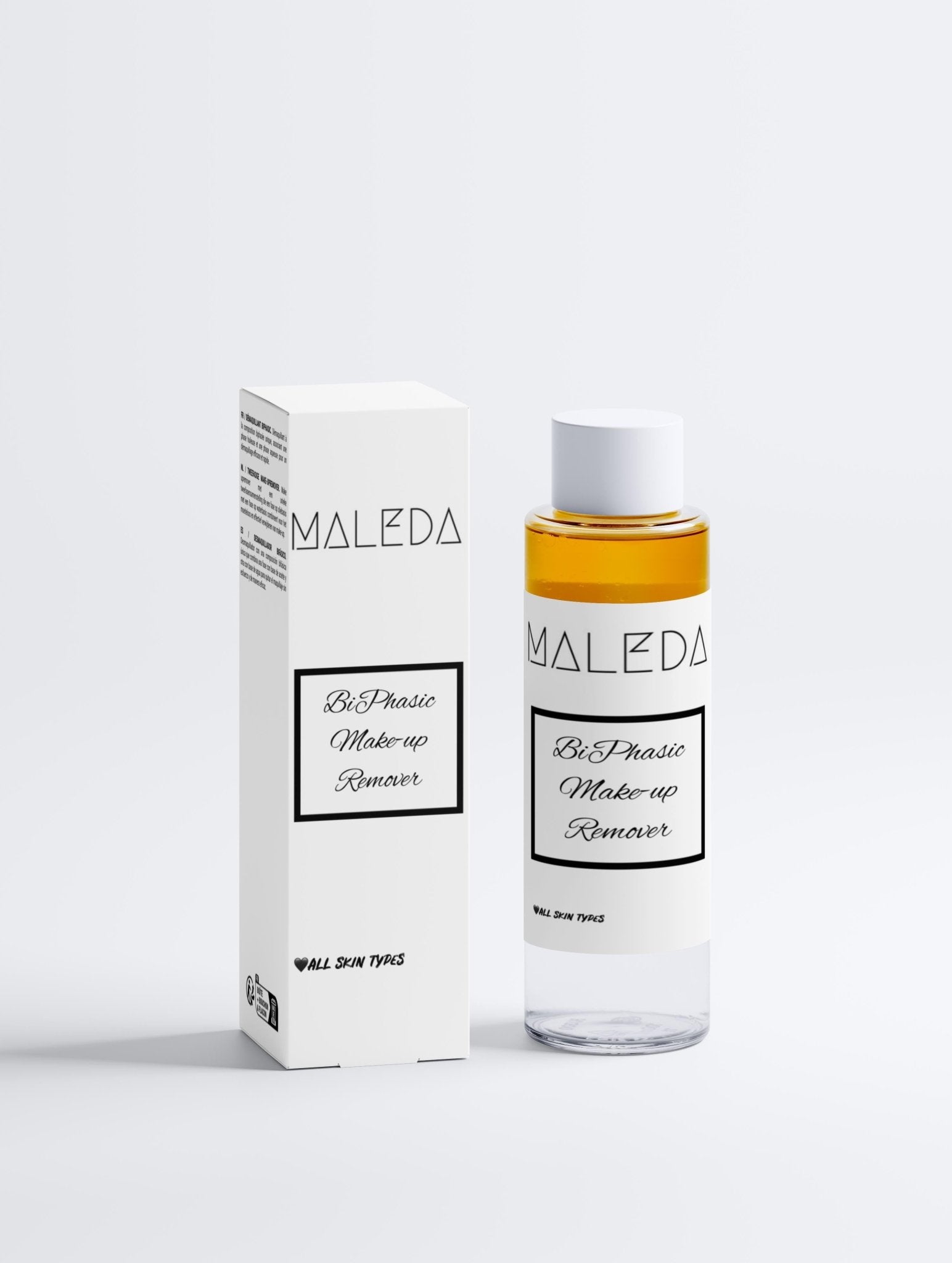 Maleda BiPhasic Make-up Remover – Dvifazis makiažo valiklis su hialurono rūgštimi ir natūraliais ekstraktais
#maledashop#