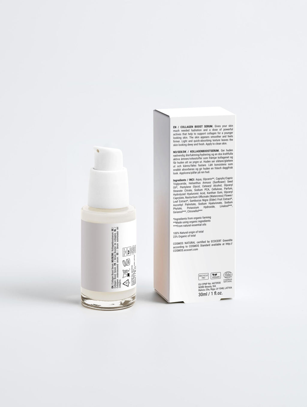 Maleda Collagen Boost Serum – Veido serumas su hialurono rūgštimi ir saulėgrąžų aliejumi galas #maledashop#