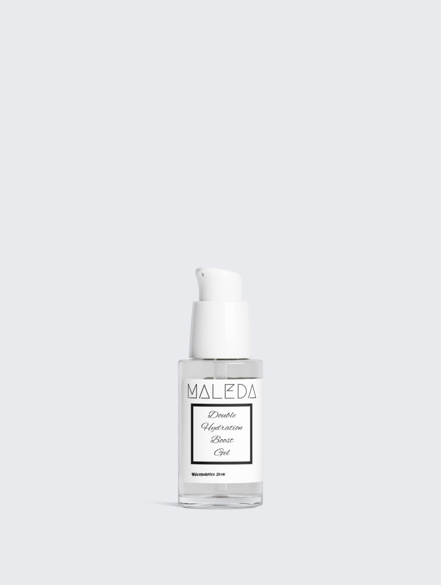 Maleda Double Hydration Boost Gel – Drėkinamasis gelis su hialurono rūgštimi ir natūraliais ekstraktais #maledashop#