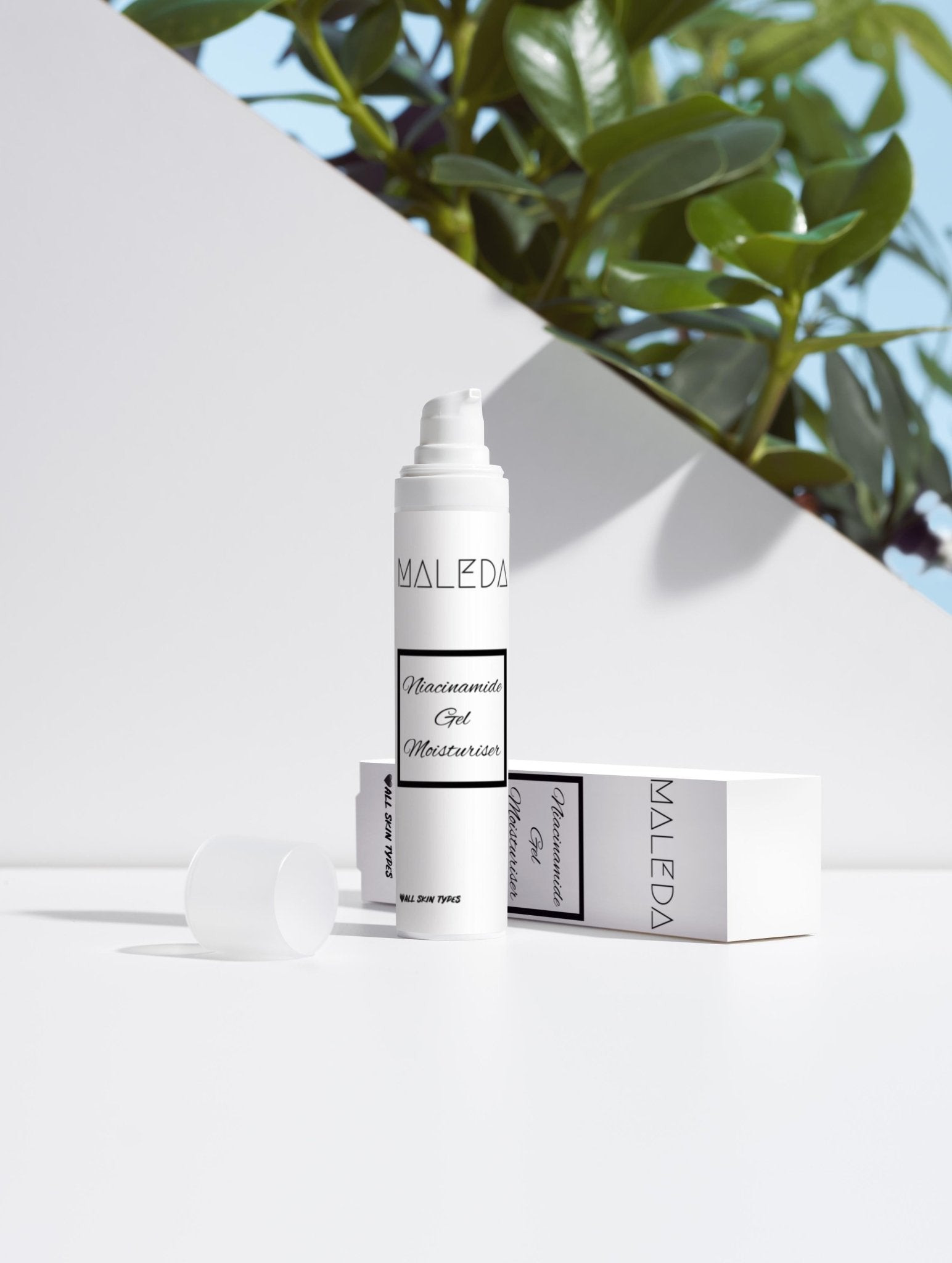 Maleda Niacinamide Gel Moisturiser – natūrali kosmetika su 5% niacinamidu
#maledashop#