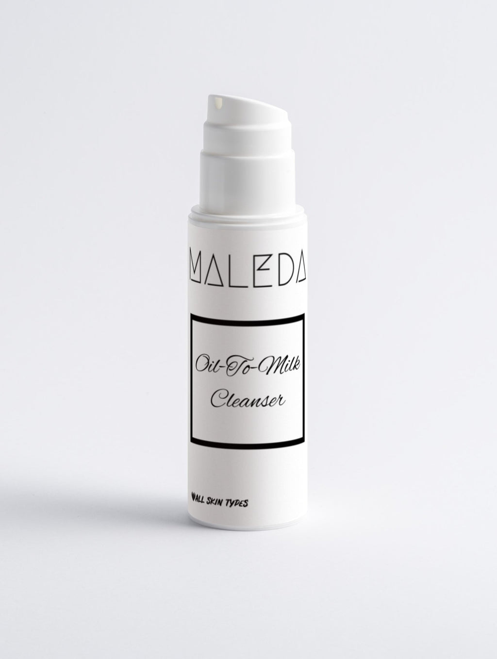 Maleda Sensitive Skin Oil-to-Milk Cleanser – Švelnus valiklis su saulėgrąžų aliejumi ir ramunėlių ekstraktu  #maledashop#