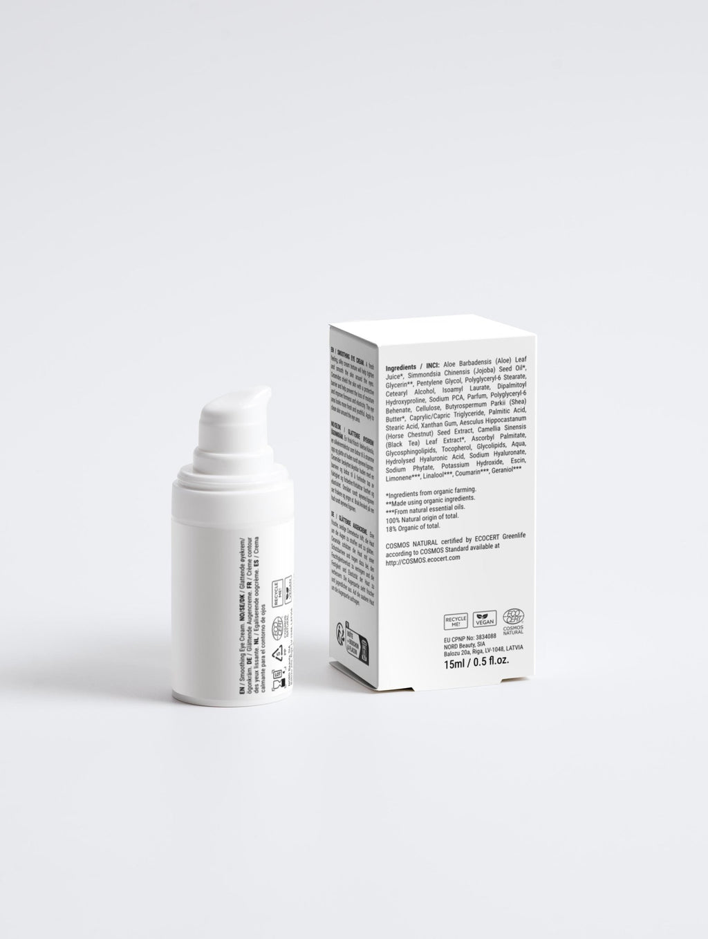 Maleda Smoothing Eye Cream – natūrali kosmetika su hialurono rūgštimi ir keramidu galas #maledashop#